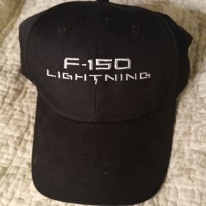 F-150 Lightning Adjustable Black Cap